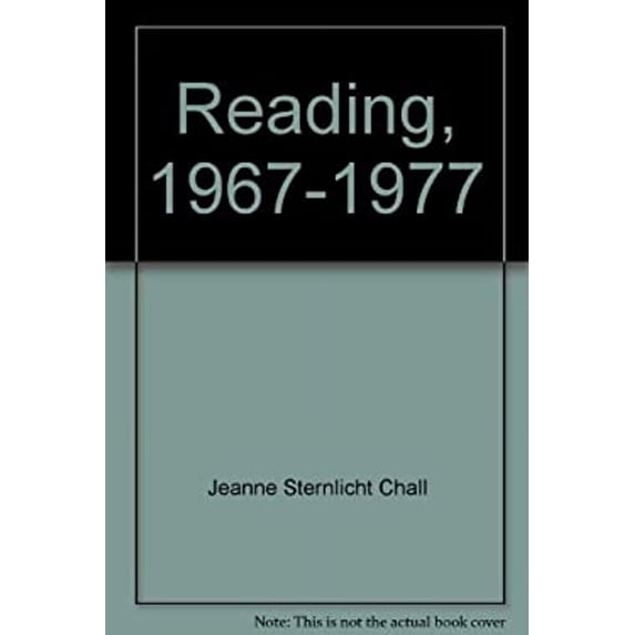 Pre-Owned Reading, 1967-1977 : A Decade of Change and Promise (Paperback) 9780873670975