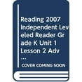 thumbnail image 1 of Reading 2007 Independent Leveled Reader Grade K Unit 1 Lesson 2 Advanced (Paperback) by Scott Foresman, 1 of 1