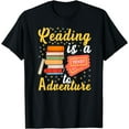 thumbnail image 1 of Reading Adventure Library Student Teacher Book School T-Shirt, 1 of 4