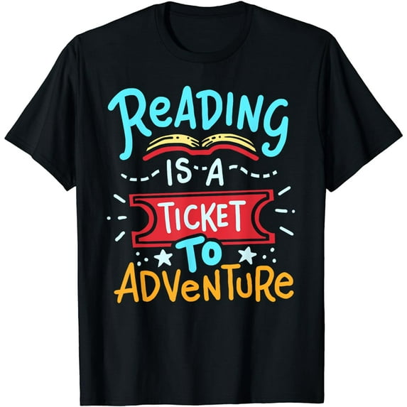 Reading Adventure Library Student Teacher Book T-Shirt