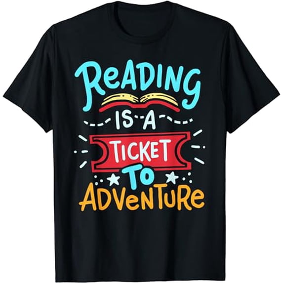 Reading Adventure Library Student Teacher Book T-Shirt