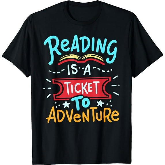 Reading Adventure Library Student Teacher Book T-Shirt