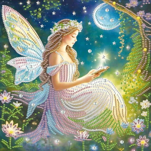 Reading Angel Diamond Art Painting Kit