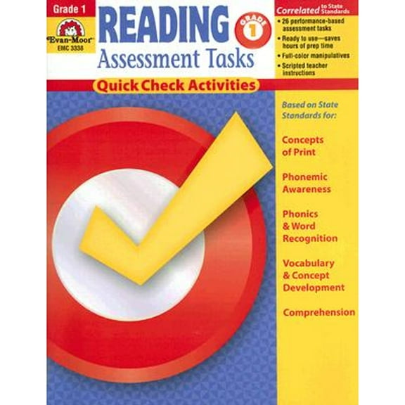 Reading Assessment Tasks: Reading Assessment Tasks : Grade 1: Quick Check Activities (Paperback)