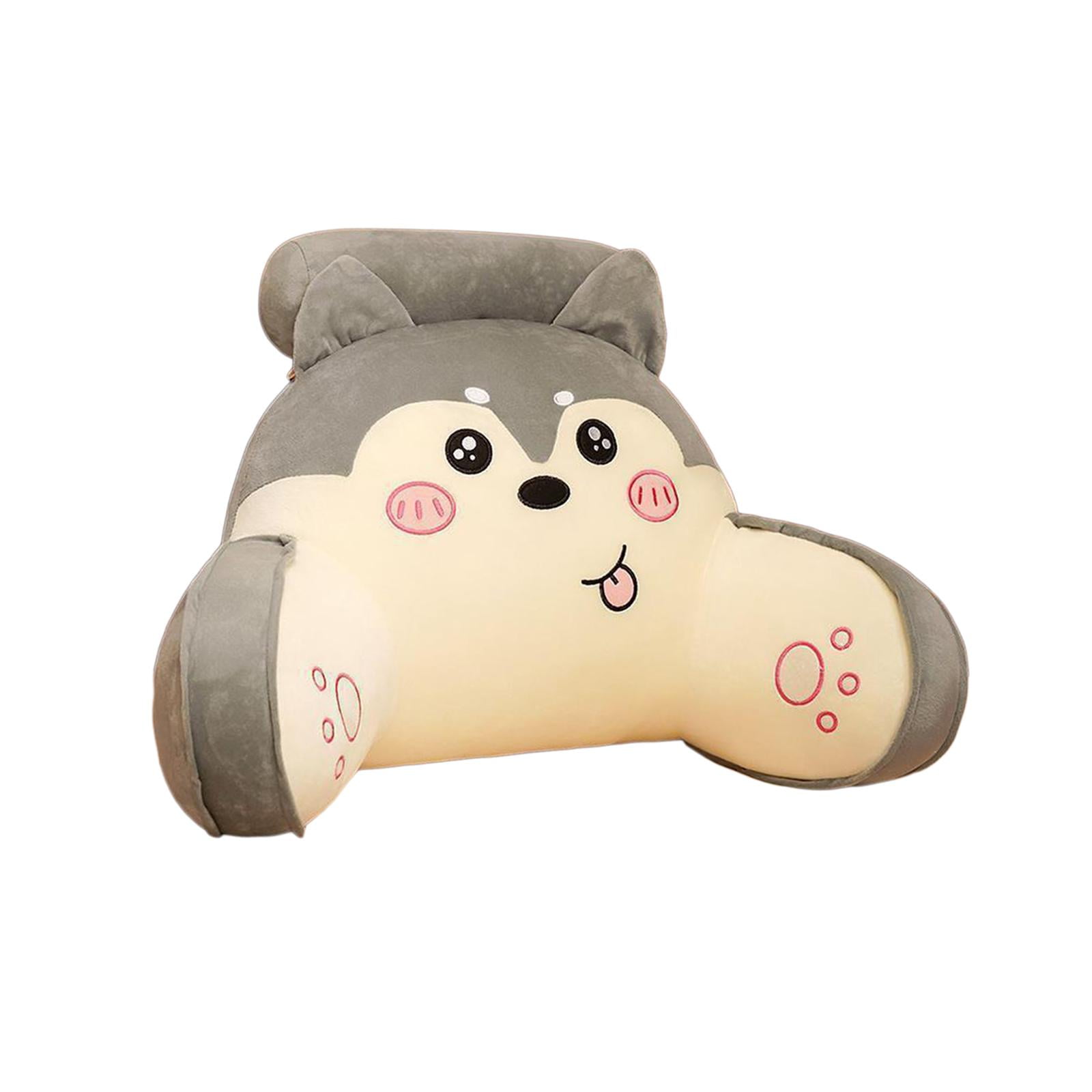 Reading Bed Pillow Rest Back Pillow Back Support Cartoon Backrest Pillow Sit Up for Chair Gaming