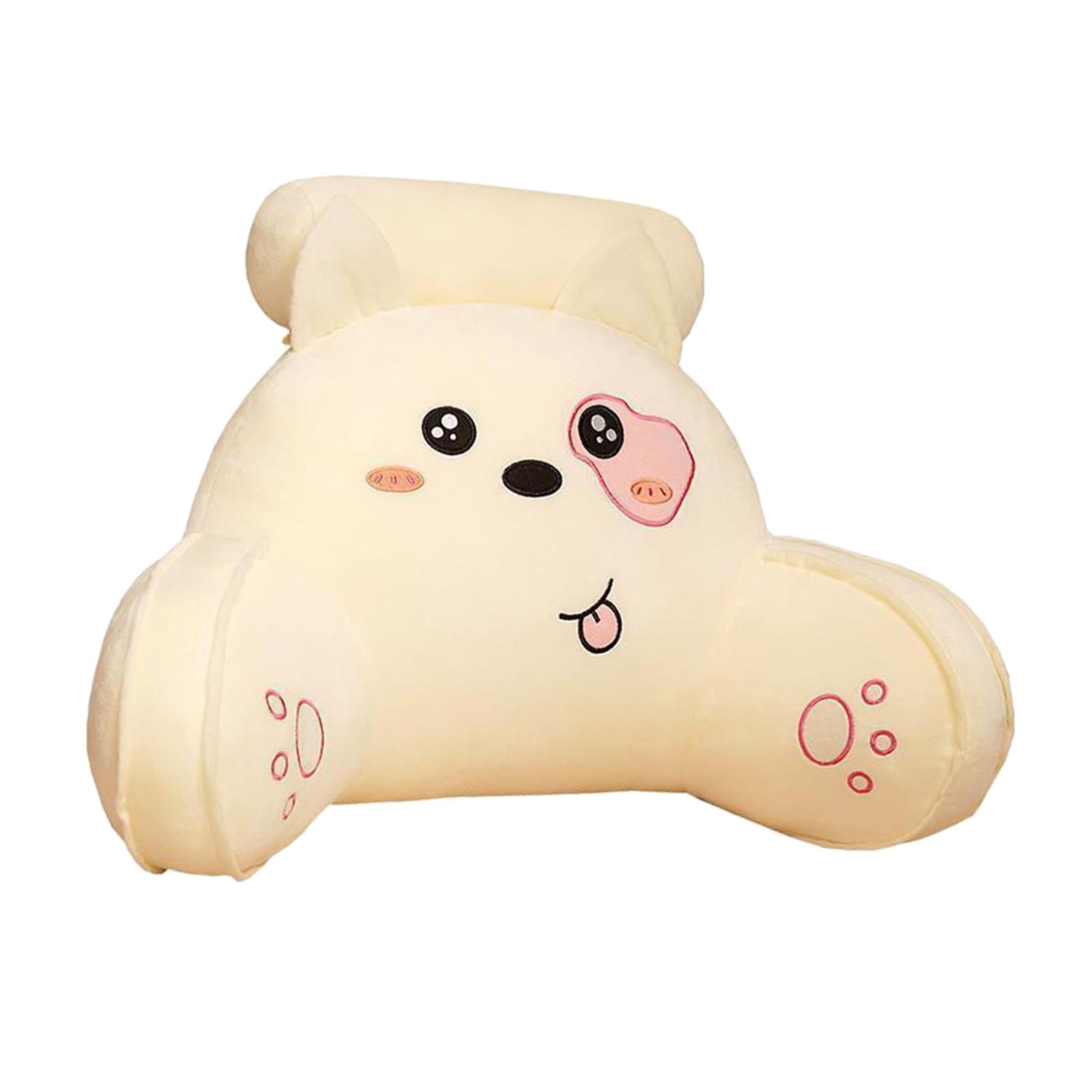 Reading Bed Pillow Rest Back Pillow Back Support Cartoon Backrest Pillow Sit Up for Chair Gaming