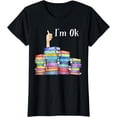 thumbnail image 1 of Reading Book Lovers I'm Ok National Book Lovers Day T-Shirt, 1 of 3