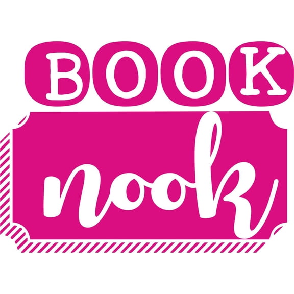 Reading Book Nook Wall Decal - Great for Library, School, Elemtery Teachers, Family Room Nook, Classrooms| Vinyl Sticker Reading Corner / Decal For Home Decor - 20"x14"