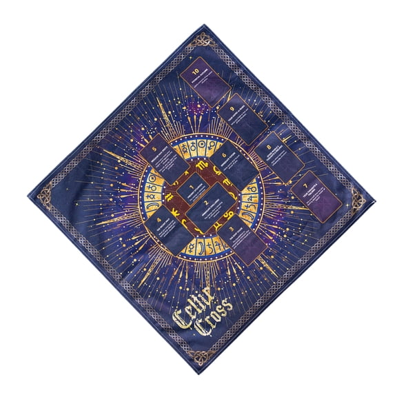 Reading Card Tarots Card Tablecloth Altars Cloth Altars Cloth Divinations Cards Table Cloth Tapestry Easy to Use