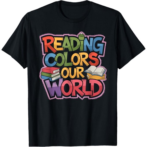 Reading Colors Our World Books Lover T-Shirt