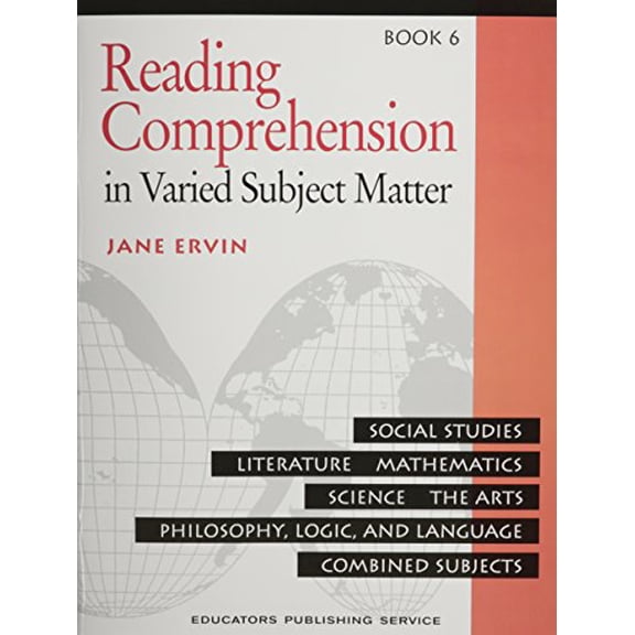 Pre-Owned Reading Comprehension Book 6: In Varied Subject Matter (Paperback) 0838806058