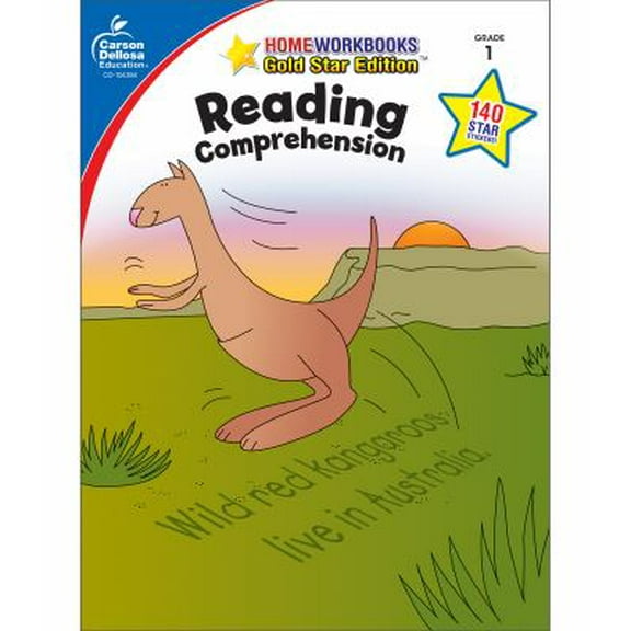 Pre-Owned Reading Comprehension, Grade 1: Gold Star Edition (Home Workbooks: Gold Star Edition) Paperback