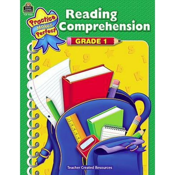 Pre-Owned Reading Comprehension, Grade 1 (Paperback) 1420624563 9781420624564