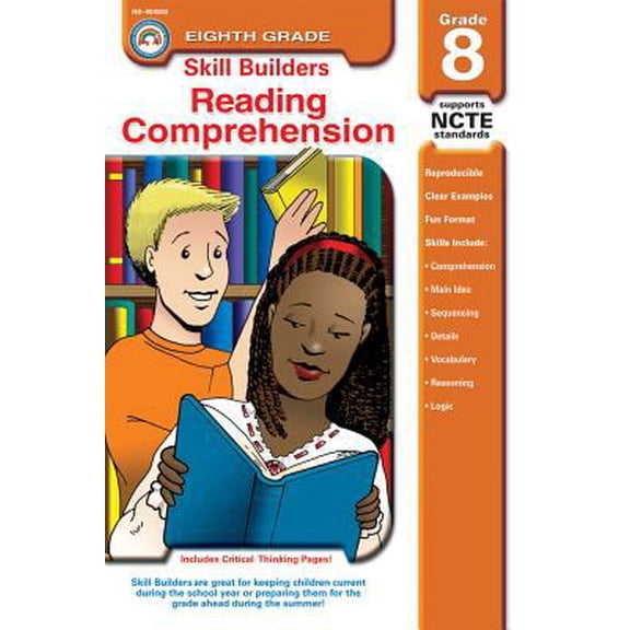Pre-Owned Reading Comprehension, Grade 8 (Paperback) 1600221483 9781600221484