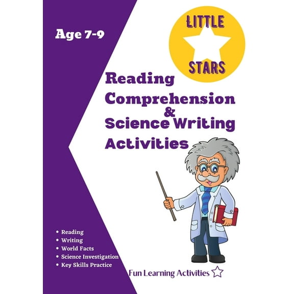 Reading Comprehension & Science Writing Activities Age 7-9: Awesome Skill Builders Reading Comprehension and Interes, (Paperback)