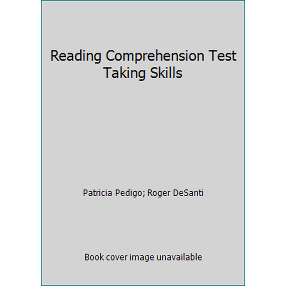 Pre-Owned Reading Comprehension Test Taking Skills (Paperback) 0887244793 9780887244797