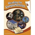 thumbnail image 1 of Pre-Owned Reading Comprehension Workbook: Reading for Comprehension, Level B - 2nd Grade (Paperback) 0845416812 9780845416815, 1 of 1