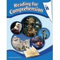 thumbnail image 1 of Pre-Owned Reading Comprehension Workbook: Reading for Comprehension, Level H - 8th Grade (Paperback) 0845416871 9780845416877, 1 of 1