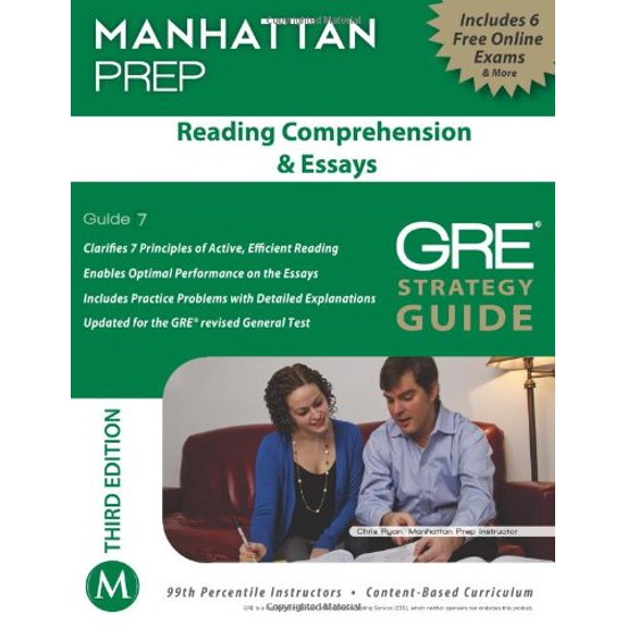Pre-Owned Reading Comprehension & Essays GRE Strategy Guide, 3rd Edition (Paperback) 1935707957 9781935707950