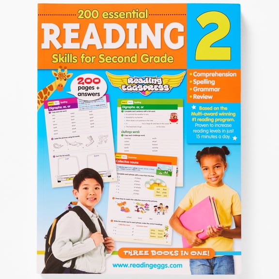 200 Essential Reading Skills for Second Grade