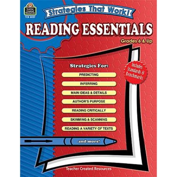 Pre-Owned Reading Essentials, Grades 6 & Up (Paperback) 1420680579 9781420680577