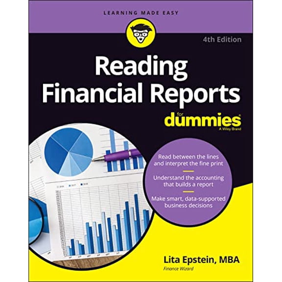 Pre-Owned Reading Financial Reports for Dummies (Paperback) 1119871360 9781119871361