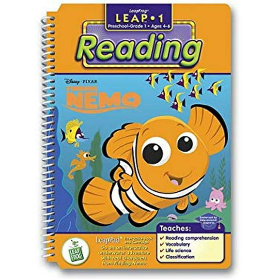 Pre-Owned Leap Pad Leap 1 Reading Disney Pixar Finding Nemo (Paperback) 1586059858 9781586059859