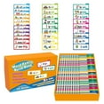 thumbnail image 1 of Reading Flip Book , 30 Phonics Flash Cards with Word Families, Sight Words Learning Games Supplies(Multicolor-30pc), 1 of 5