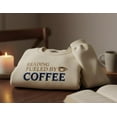 thumbnail image 1 of Reading Fueled By Coffee Embroidered Sweatshirt – Book Lover Cozy Crewneck – Reader & Coffee Lover Gift, 1 of 4