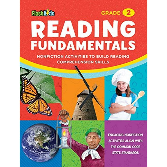 Pre-Owned Reading Fundamentals: Grade 2: Nonfiction Activities to Build Reading Comprehension Skills (Flash Kids Fundamentals) Paperback