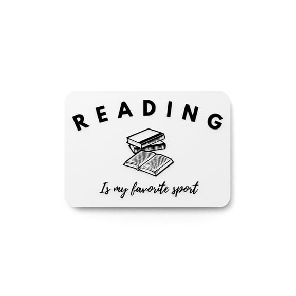 Reading | Funny Book Lover Sign for Library or Office Decor