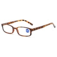 thumbnail image 1 of Reading Glasses Anti Blue Light Rectangular Spring Hinge Readers 1.0 ~ 4.0, 1 of 2