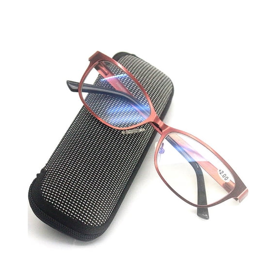 Reading Glasses Blue Light Blocking Cat Eye Spring Hinge Clip-on Readers for Womens
