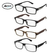 Reading Glasses Mens Adult Readers Classic Eyeglasses Assorted Eyewear