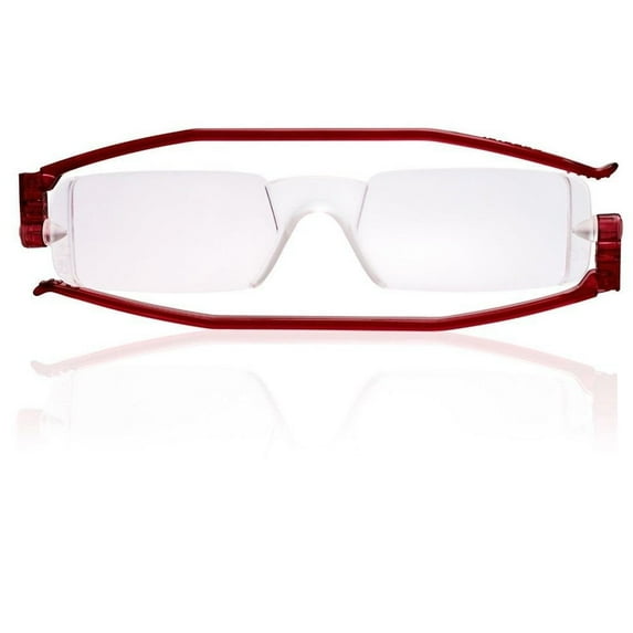 Reading Glasses Nannini Italy Unisex Ultra Thin Readers - Red 2.5