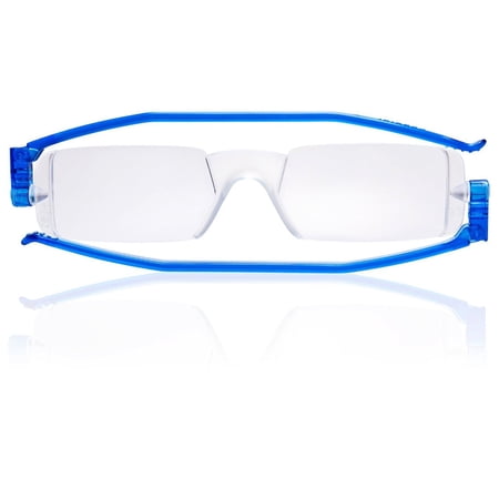 Reading Glasses Nannini Italy Vision Care Unisex Ultra Thin Readers - Blue 2.0