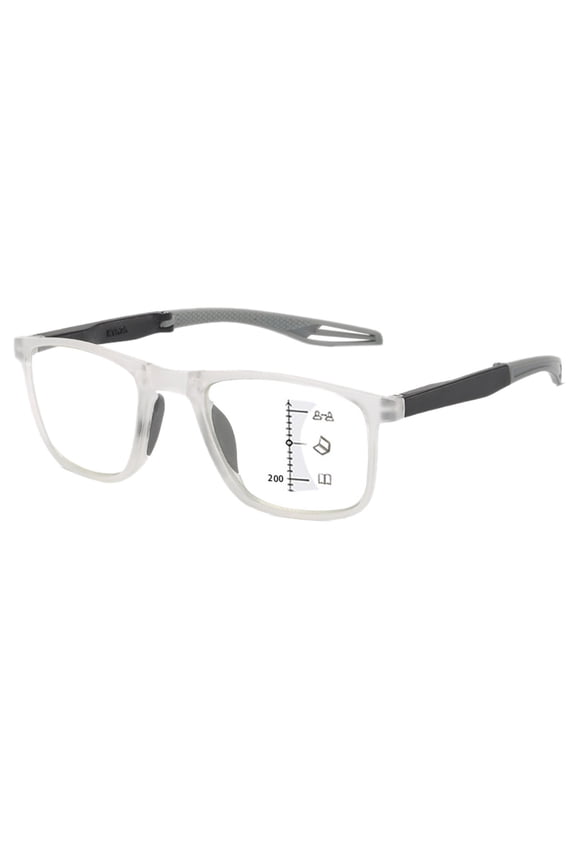 Reading Glasses Photochromic Blue Light Lens, Presbyopia Eyewear Comfortable Frame Relieves Eye Fatigue For Elderly Daily Reading And Indoor Outdoor Vision Tool Grey3 - One Size