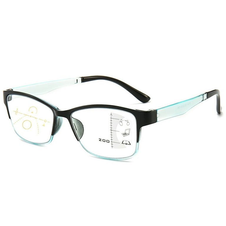 Reading Glasses Progressive Multi Focus Readers Oversized Frame