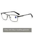 thumbnail image 1 of Reading Glasses for Men Blue Light Blocking Computer Readers Metal Frame Eyewear Magnification 2.0x,Grey, 1 of 7