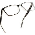 thumbnail image 1 of LifeArt Anti-Glare Blue Light Blocking Eyeglasses (Square Frame, +3.00 Magnification), 1 of 9