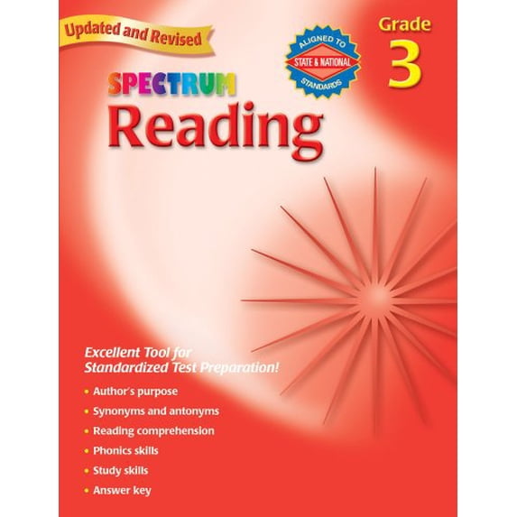 Pre-Owned Reading, Grade 3 (Spectrum) (Paperback) 0769638635 9780769638638