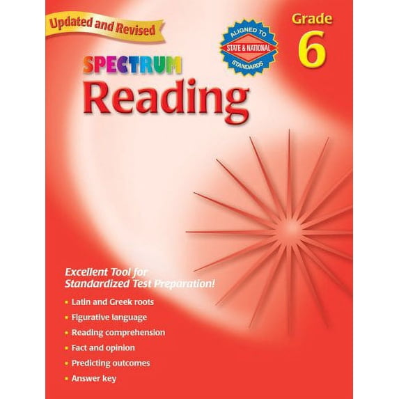 Pre-Owned Reading: Grade 6 (Spectrum) Paperback