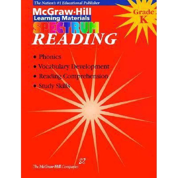 Pre-Owned Spectrum Reading: Grade K (McGraw-Hill Learning Materials Spectrum) (Paperback) 1577681304 9781577681304