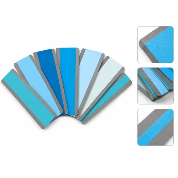 Reading Guide Bookmark Strip Set, Color-Coded Reading Tracking Strips for Book Study and Office Use