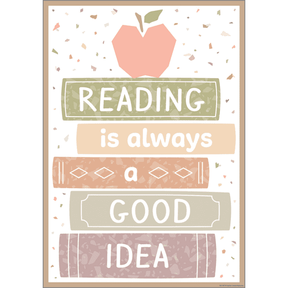 Reading Is Always a Good Idea Positive Poster [TCR7877]