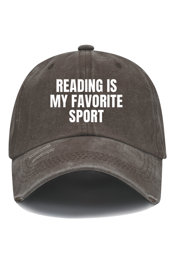 Reading Is My Favorite Sport Hat, Reading Is My Favorite Sport Cap