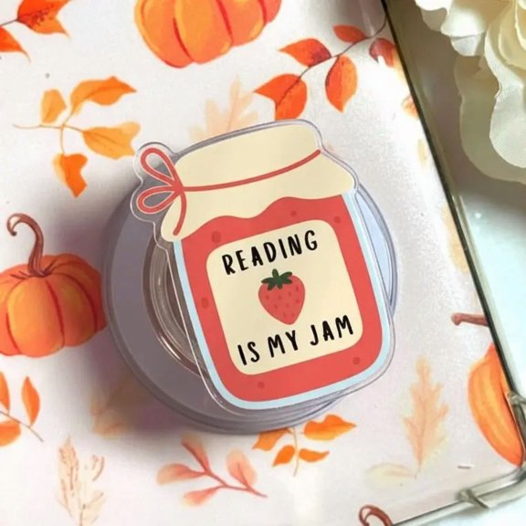 Reading Is My Jam Grip, Magnetic Stand for Phone & , Tablet Accessory