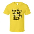 thumbnail image 1 of Reading Is My Sanity Tshirt Hilarious Reading Tee For Avid Readerst T Shirt, 1 of 1