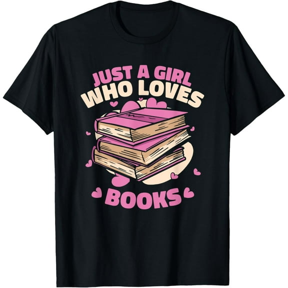 Reading Just a girl who loves books T-Shirt