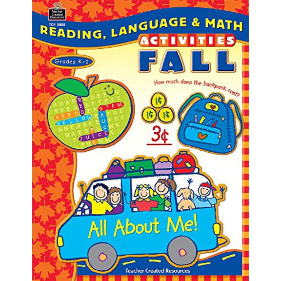 Pre-Owned Reading, Language & Math Activities: Fall